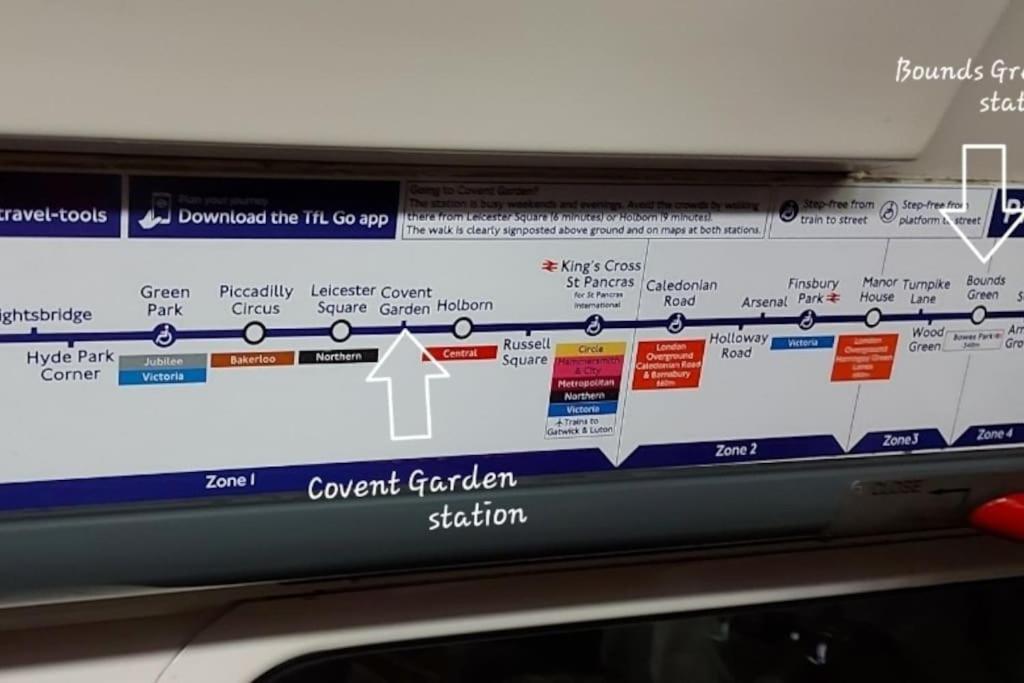 2 Bed Flat, Bounds Green, Piccadilly Line, London N11 Zewnętrze zdjęcie